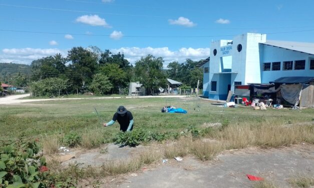 Limpieza y Ornato en la Comunidad de Sacpuy