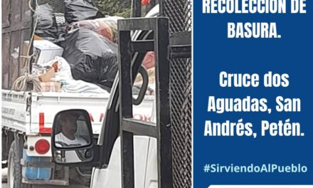 RECOLECCIÓN DE BASURA. (Cruce dos Aguadas)