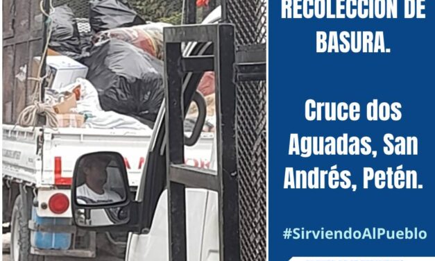 RECOLECCIÓN DE BASURA. (Cruce dos Aguadas)