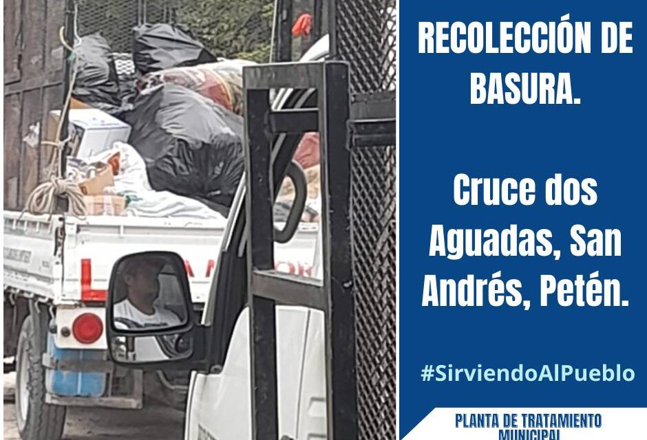 RECOLECCIÓN DE BASURA. (Cruce dos Aguadas)
