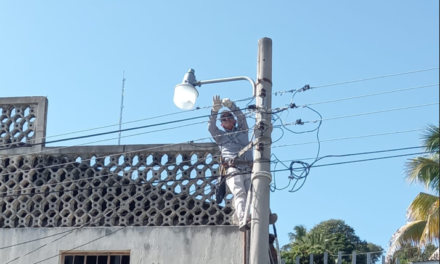ALUMBRADO PÚBLICO MUNICIPAL. Bo. El Porvenir, Norte y 20 de Octubre. San Andrés, Petén.