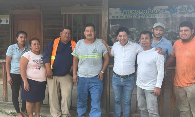 REUNIÓN DE COORDINACIÓN. Para trabajos en conjunto con Cooperativa Carmelita