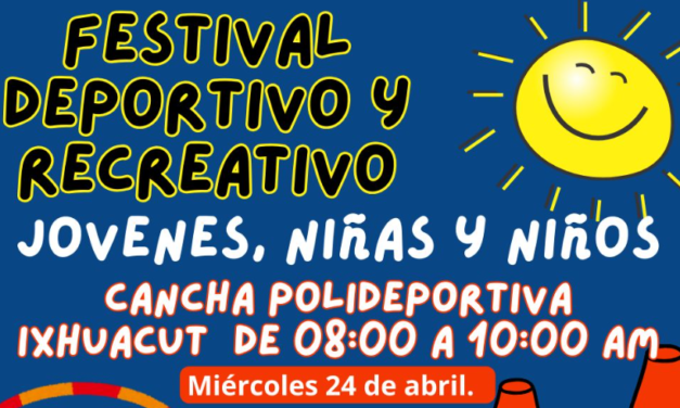 PROGRAMA FESTIVAL DEPORTIVO Y RECREATIVO.
