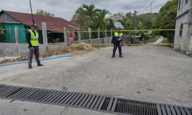 BACHEO DE CALLES. Barrio El Centro, San Andrés, Petén.