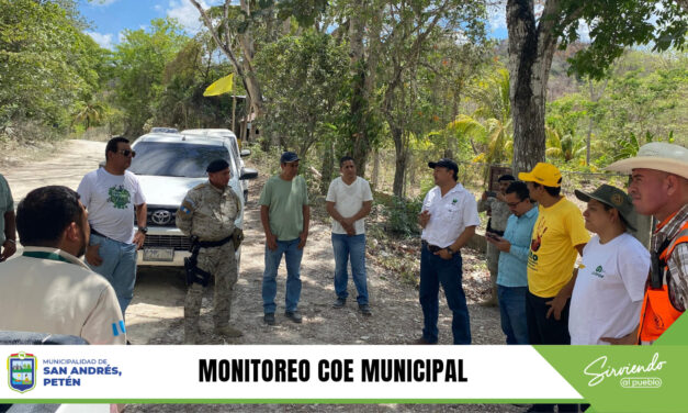MONITOREO DE PERDIDA DE CULTIVOS. San Andrés, Petén.