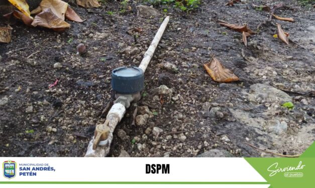 La Dirección de Servicios Públicos Municipales DSPM de San Andrés, Petén.