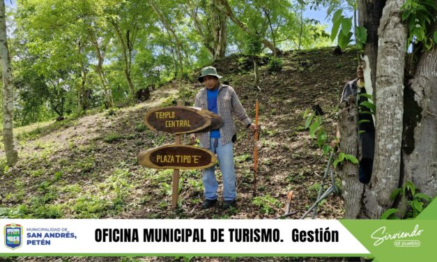 SEÑALIZACIÓN INTERPRETATIVA. Ixkalab San Andrés, Petén.