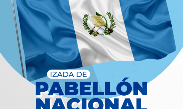 IZADA DEL PABELLÓN NACIONAL Y MUNICIPAL.