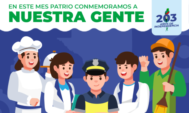 En este 2024. Conmemoramos 203 años de Independencia.