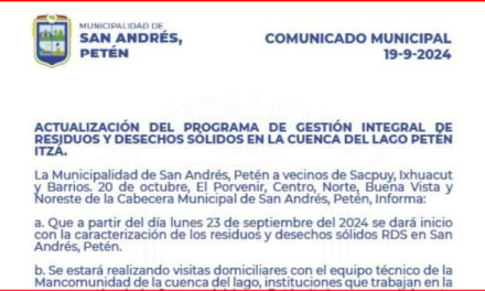 COMUNICADO 19 – 09 – 2024