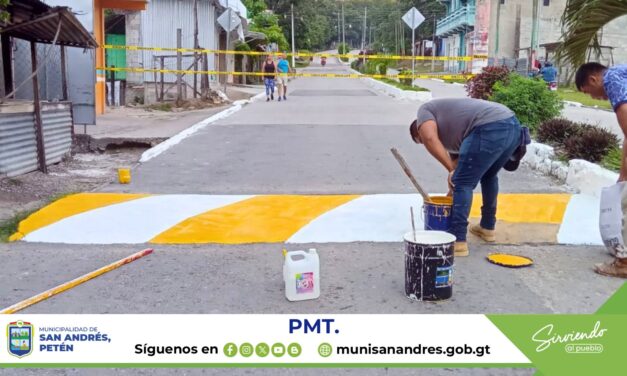 PINTADO DE TÚMULOS VIALES. San Andrés, Petén.
