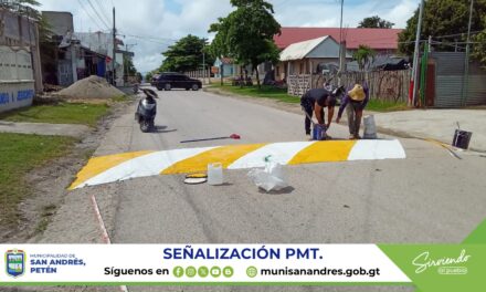 PINTADO DE TÚMULOS VIALES. San Andrés, Petén.