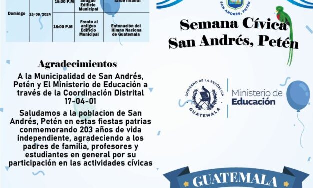 PROGRAMA DE ACTIVIDADES.