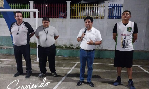 INICIO DEL CAMPEONATO LOCAL DE BALONCESTO.