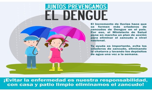 JUNTOS PREVENGAMOS EL DENGUE.