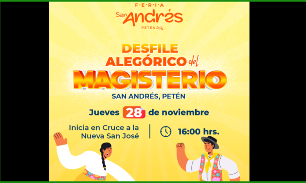 ¡El magisterio de San Andrés, Petén, también está en la Feria!