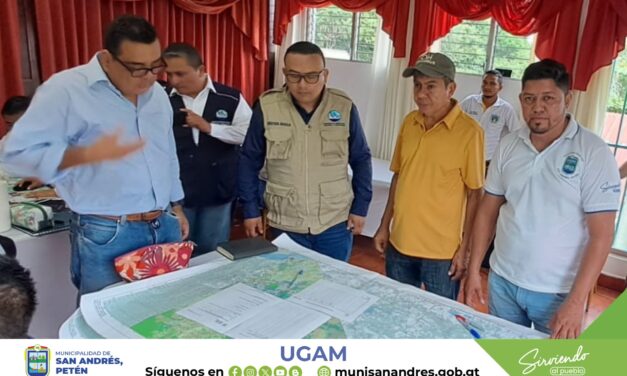 TALLER DE VALIDACIÓN mapa borrador de Petén.