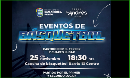 ¡La cancha está lista para la Feria San Andrés, Petén 2024!