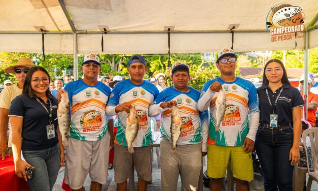 CAMPEONATO DE PESCA ARTESANAL  realizada el 30 de noviembre 2024 en San Andrés, Petén.