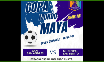 CATEGORIA SUB – 18 Copa Mundo Maya