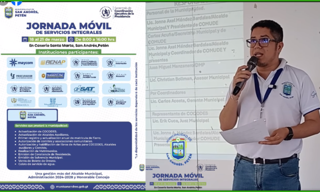 Jornada Móvil de Servicios Integrados. (Ruta Laguna del Tigre)
