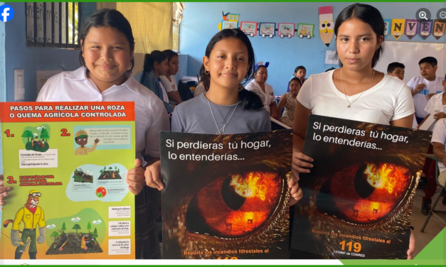 EMPEZANDO LA PREVENCIÓN DE INCENDIOS FORESTALES DESDE LAS ESCUELAS.