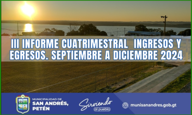 INFORMES CUATRIMESTRALES 2024 (POA)