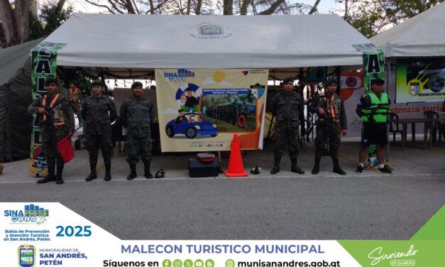 ACTUALIZACIÓN SINAPRESE Bahía de prevención 2025 San Andrés, Petén.  17:00 Hrs. 15/04/2025