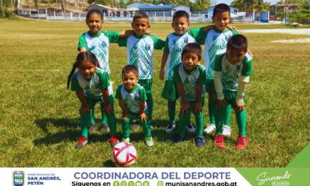 DEPORTIVO XAN, SAN ANDRÉS 2025. FUTBOL BASE DE PETÉN.