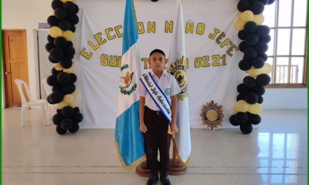 Elección del Niño Jefe de Subestación de la Policía Nacional Civil