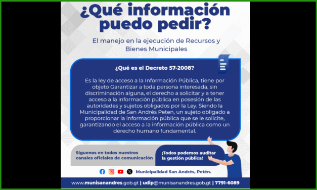 ACCESO A LA INFORMACIÓN PÚBLICA MUNICIPAL.
