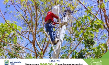 MEJORAS EN EL ALUMBRADO PÚBLICO. (Barrio Tzimintún, San Andrés, Petén)