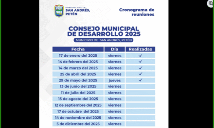 CONSEJO MUNICIPAL DE DESARROLLO (COMUDE) 2025