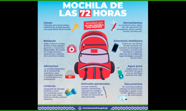 ¡PREPARATE PARA CUALQUIER EMERGENCIA!