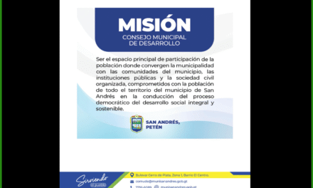 MISIÓN DEL COMUDE San Andrés, Petén