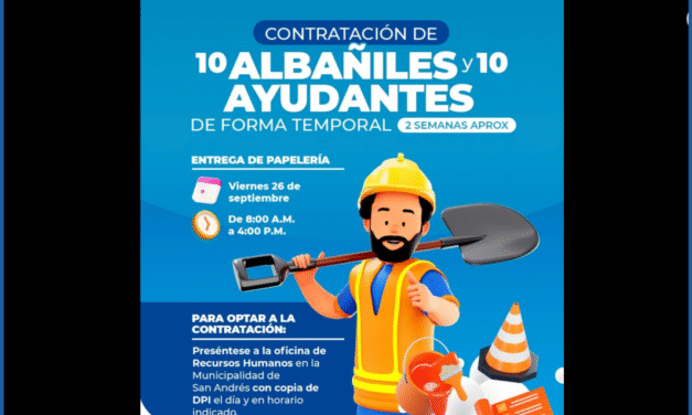 Oportunidad Laboral Temporal