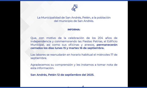 ¡COMUNICADO OFICIAL!