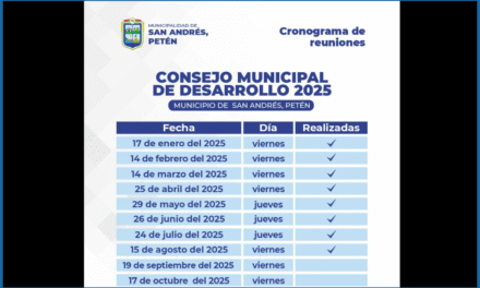 CALENDARIO DE REUNIONES COMUDE 2025