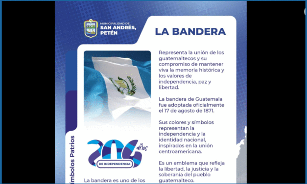 La Bandera de Guatemala fue declarada símbolo patrio el 17 de agosto de 1871
