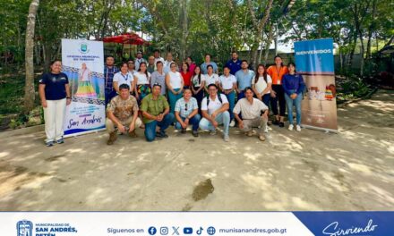 Municipalidad de San Andrés, Petén, participa en el 2do Taller de Planificación Turística Municipal