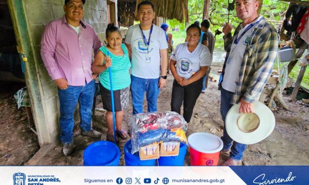 Entrega de Ayuda Humanitaria en el Caserío Sacpuy