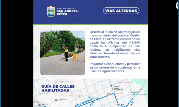 🚧 ¡Atención vecinos de San Andrés, Petén! 🚧