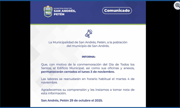 COMUNICADO OFICIAL