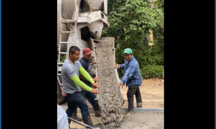 SEGUIMOS AVANZANDO EN LA PAVIMENTACIÓN DE CALLES.