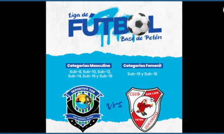 ⚽🔥 ¡Sigue la emoción de la Liga de Fútbol Base de Petén!