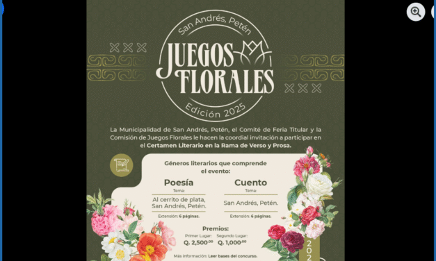 ¡Participa en los JUEGOS FLORALES 2025!