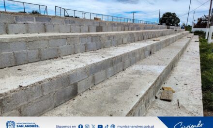 ¡Avanzan los trabajos en la remodelación de la cancha del Barrio El Centro!