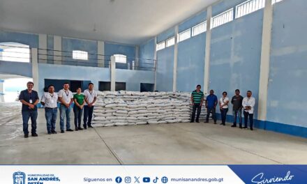 RECEPCIÓN DE FERTILIZANTE – San Andrés, Petén