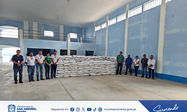 RECEPCIÓN DE FERTILIZANTE – San Andrés, Petén