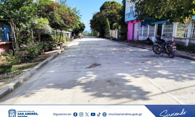 PASO A PASO SAN ANDRÉS, PETÉN AVANZA HACIA UN MEJOR MUNICIPIO.